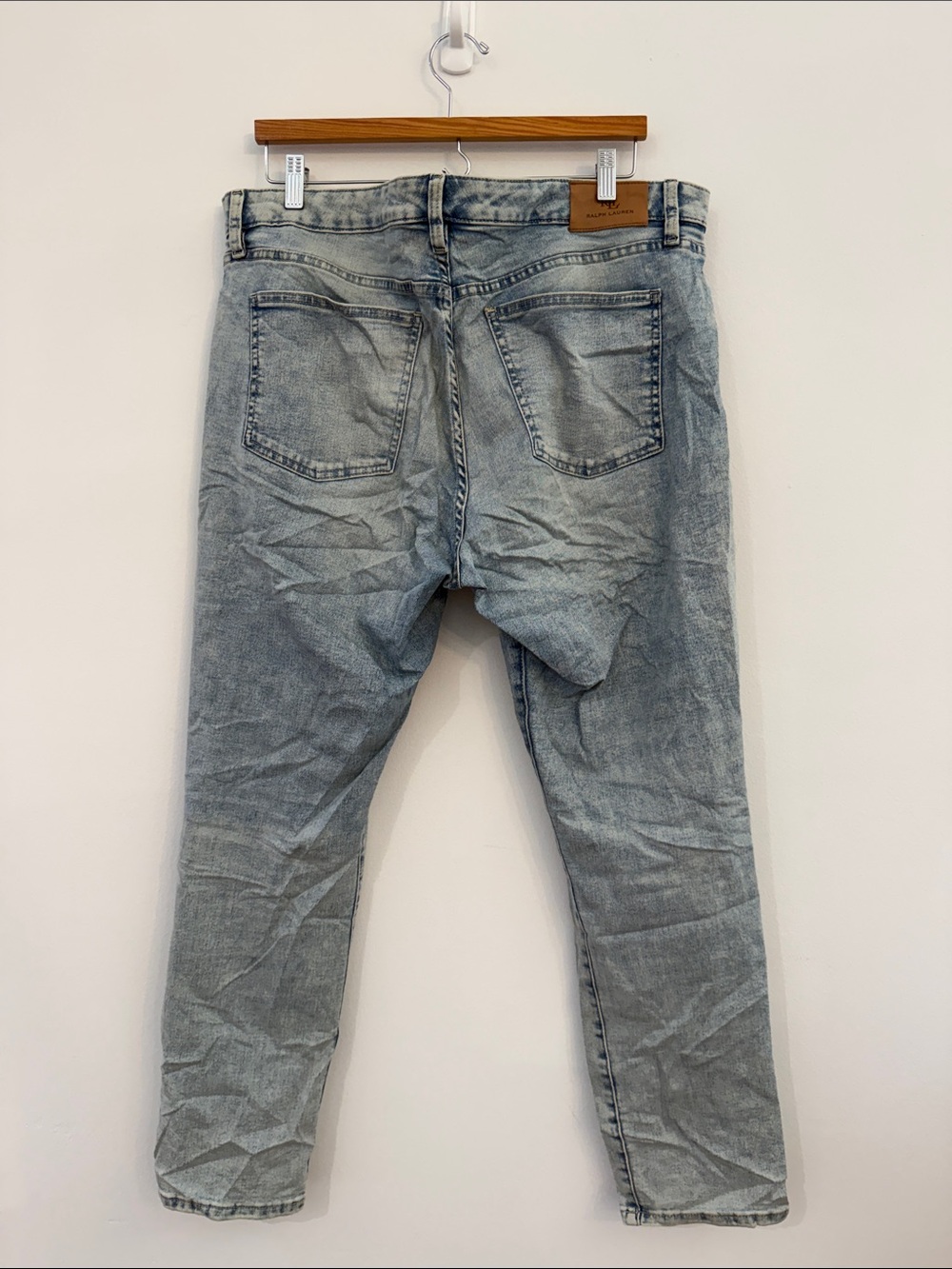 Ralph Lauren Light Wash Women’s Straight Jeans - Picture 3 of 3
